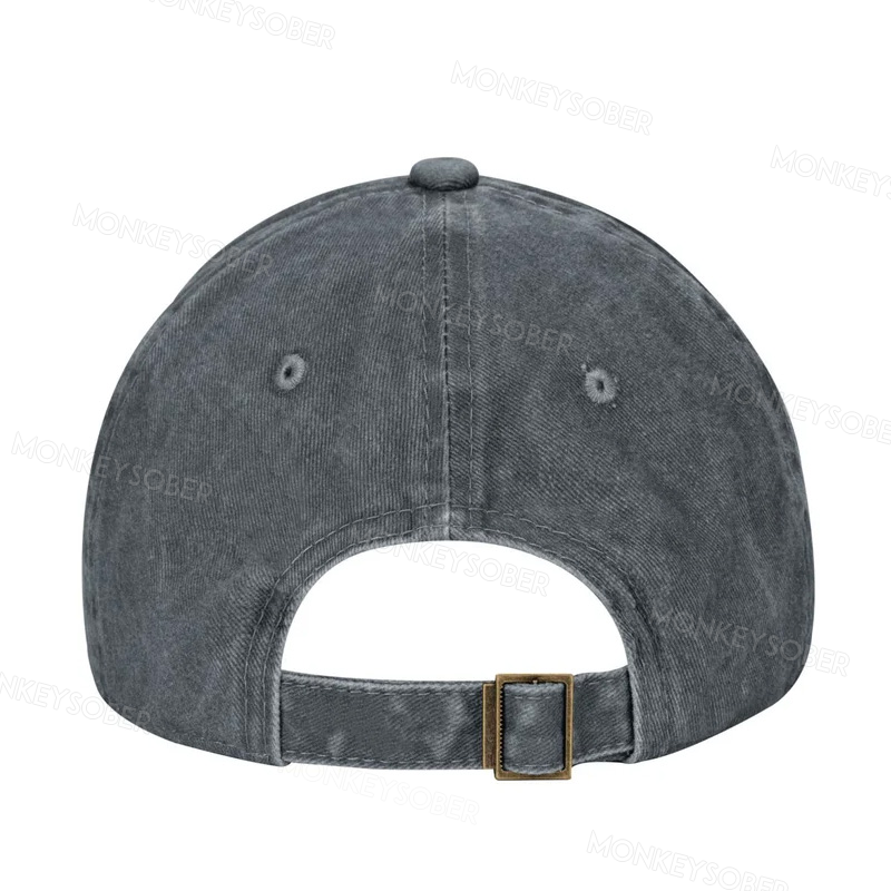 You Can't Scare Me I Have Two Daughters Father's Day Washed Baseball Caps