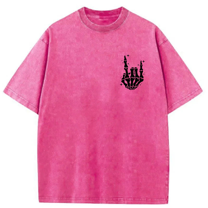 Just A Dad Who Always Came Back With The Milk Washed T-Shirt