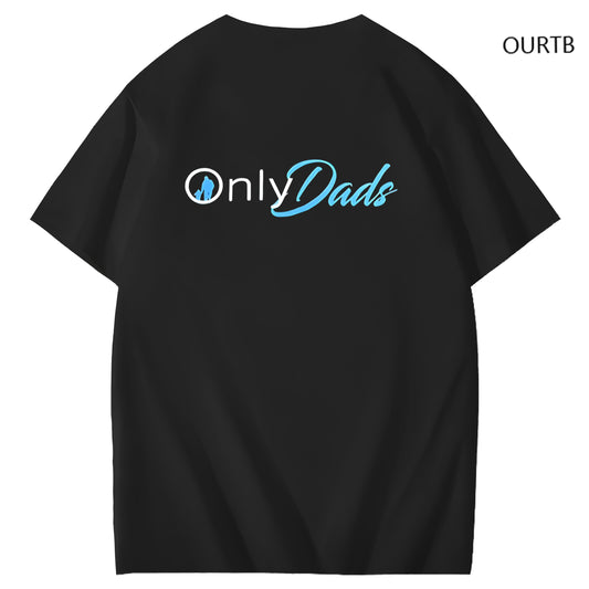 Only Dads Art Pattern Print T-Shirt