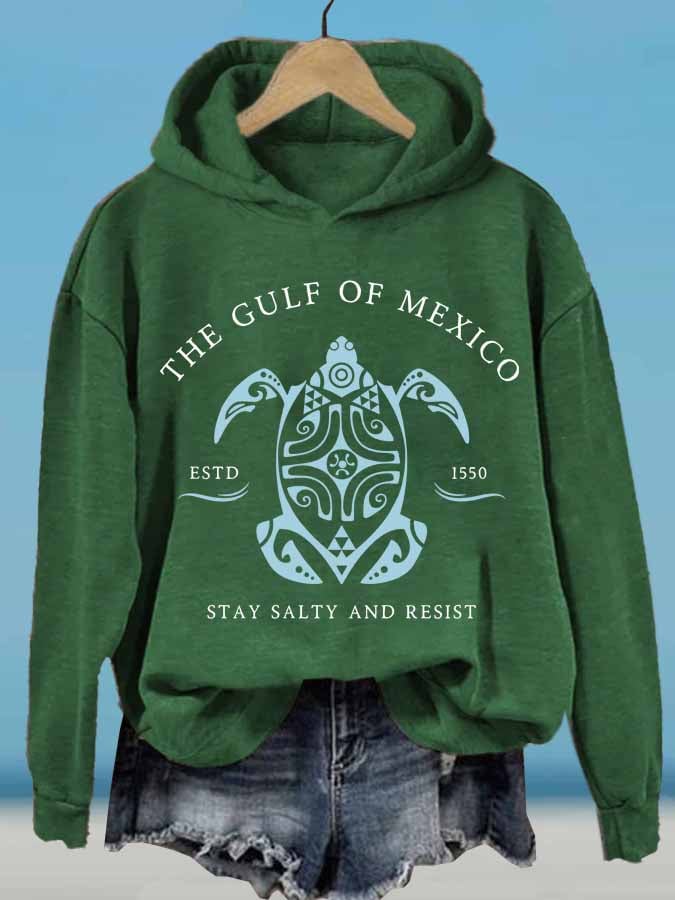 Women's Gulf Of Mexico Printed Sweatshirt