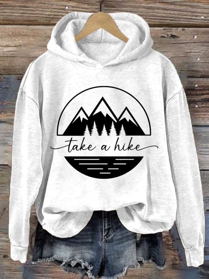 Women's Take A Hike Print Sweatshirt