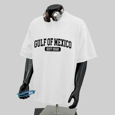 Gulf Of Mexico Art Pattern Print T-Shirt