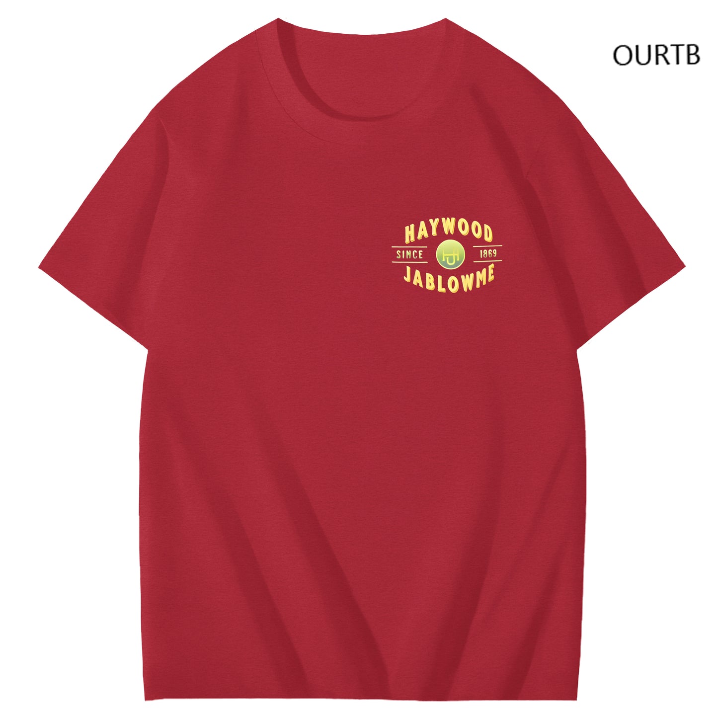 Haywood Since 1869 Jablowme Timber Co Art Pattern Print T-Shirt