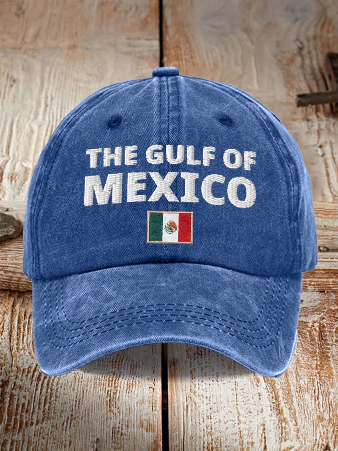 Gulf Of Mexico Printed Baseball Cap