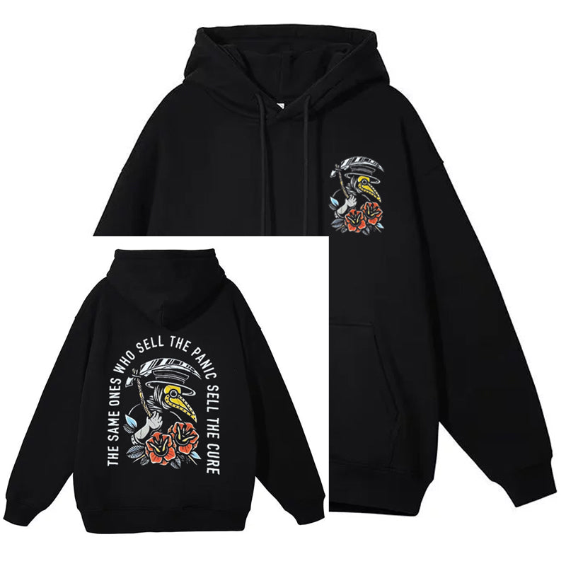 The Same Ones Who Sell The Panic Sell The Cure Hoodie