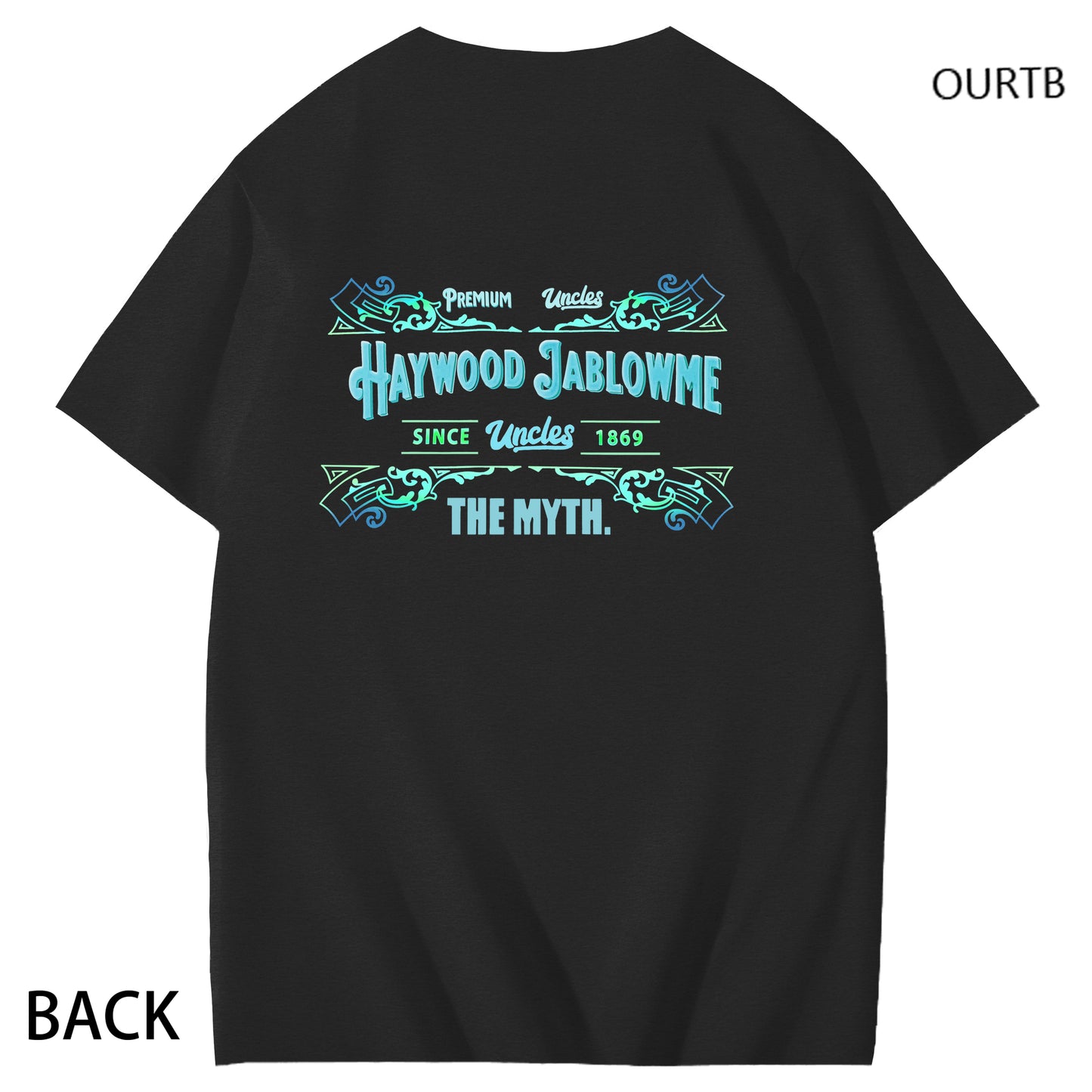 Premium Uncles Haywood Jablowme Since 1869 Uncles The Math Funny Adult Art Pattern Print T-Shirt