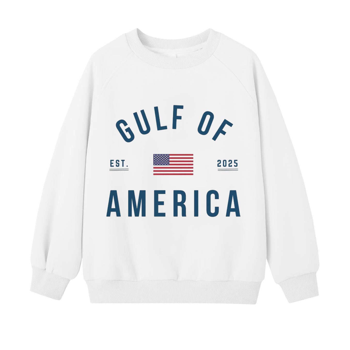 Women's Gulf Of America Art Pattern Print Sweatshirt