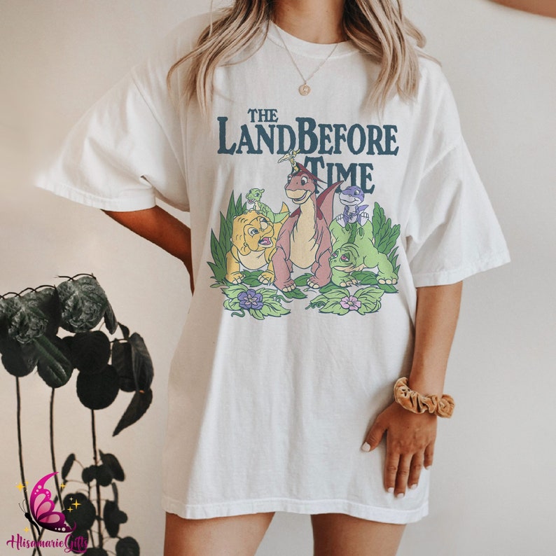 The Land Before Time Pastel Dinosaur Friends T-Shirt/sweatshirt
