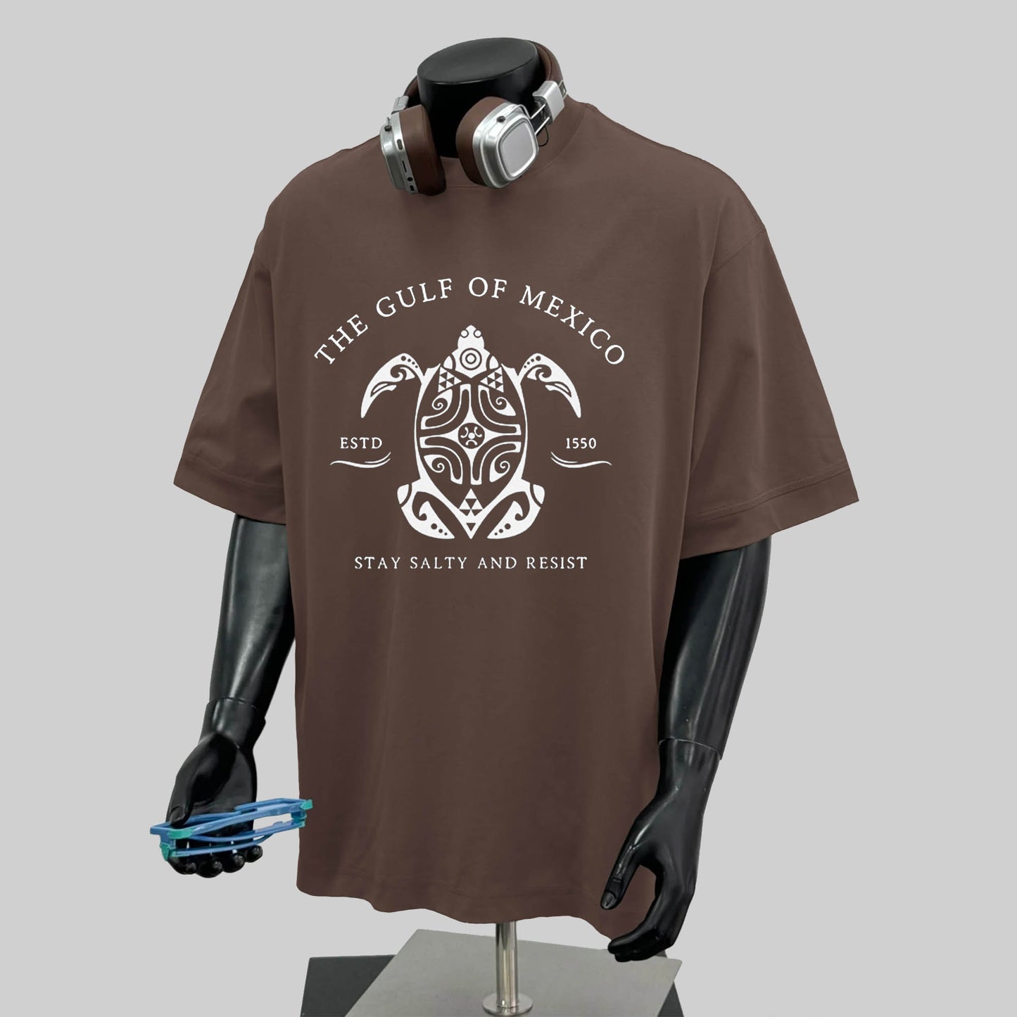 Gulf Of Mexico Art Pattern Print T-Shirt