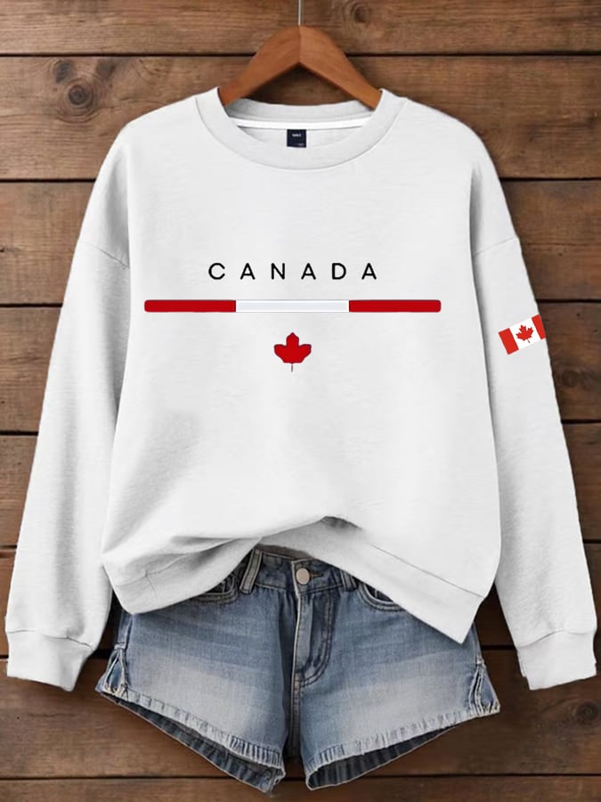 Women's Canada Crewneck Sweatshirt