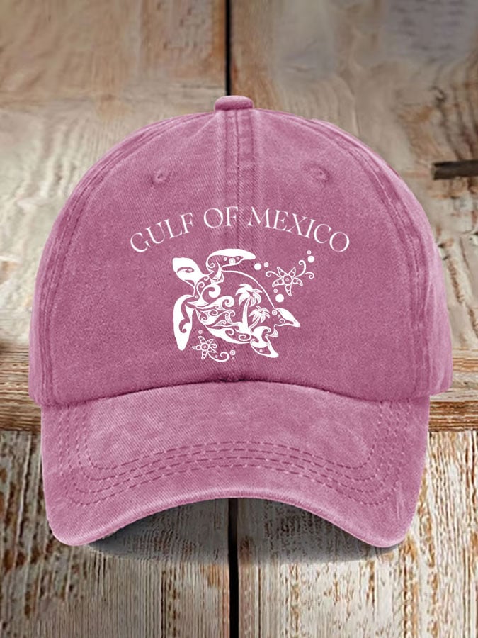 Unisex Gulf Of Mexico Print Hat