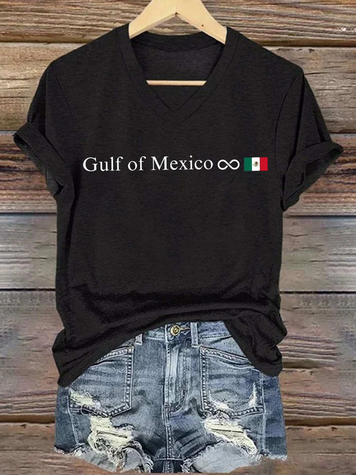 Women's Gulf Of Mexico Printed Short-Sleeved T-Shirt