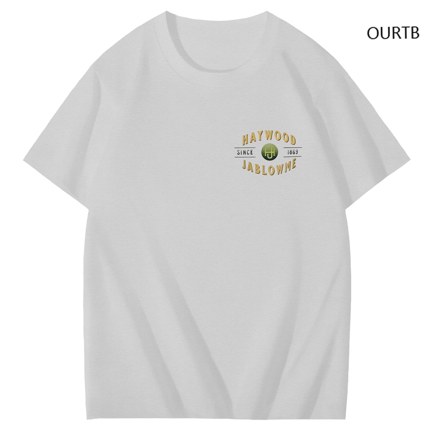 Haywood Since 1869 Jablowme Timber Co Art Pattern Print T-Shirt