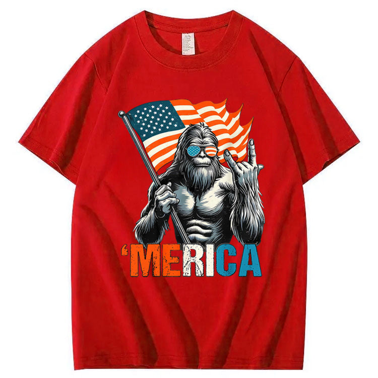 Merica Bigfoot T-Shirt