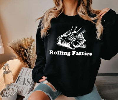 Rolling Fatties Cat T-Shirt/Sweatshirt/Hoodie