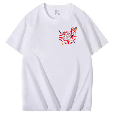 WTF It's A Klometer Pattern Print 100%Cotton T-Shirt