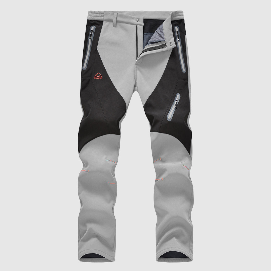 Men's Insulated Water Resistant Warm Fleece Lined Ski Pants