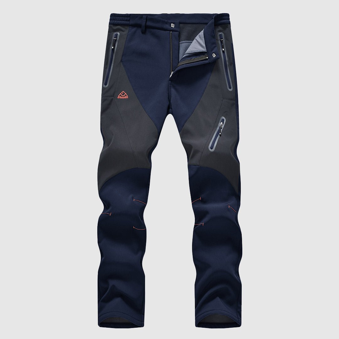 Men's Insulated Water Resistant Warm Fleece Lined Ski Pants