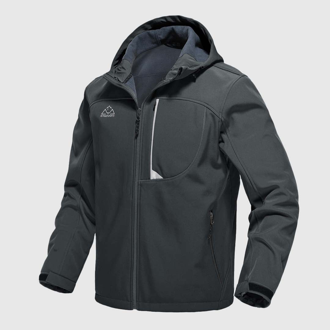 Men's Outdoor Softshell Waterproof Warm Jacket
