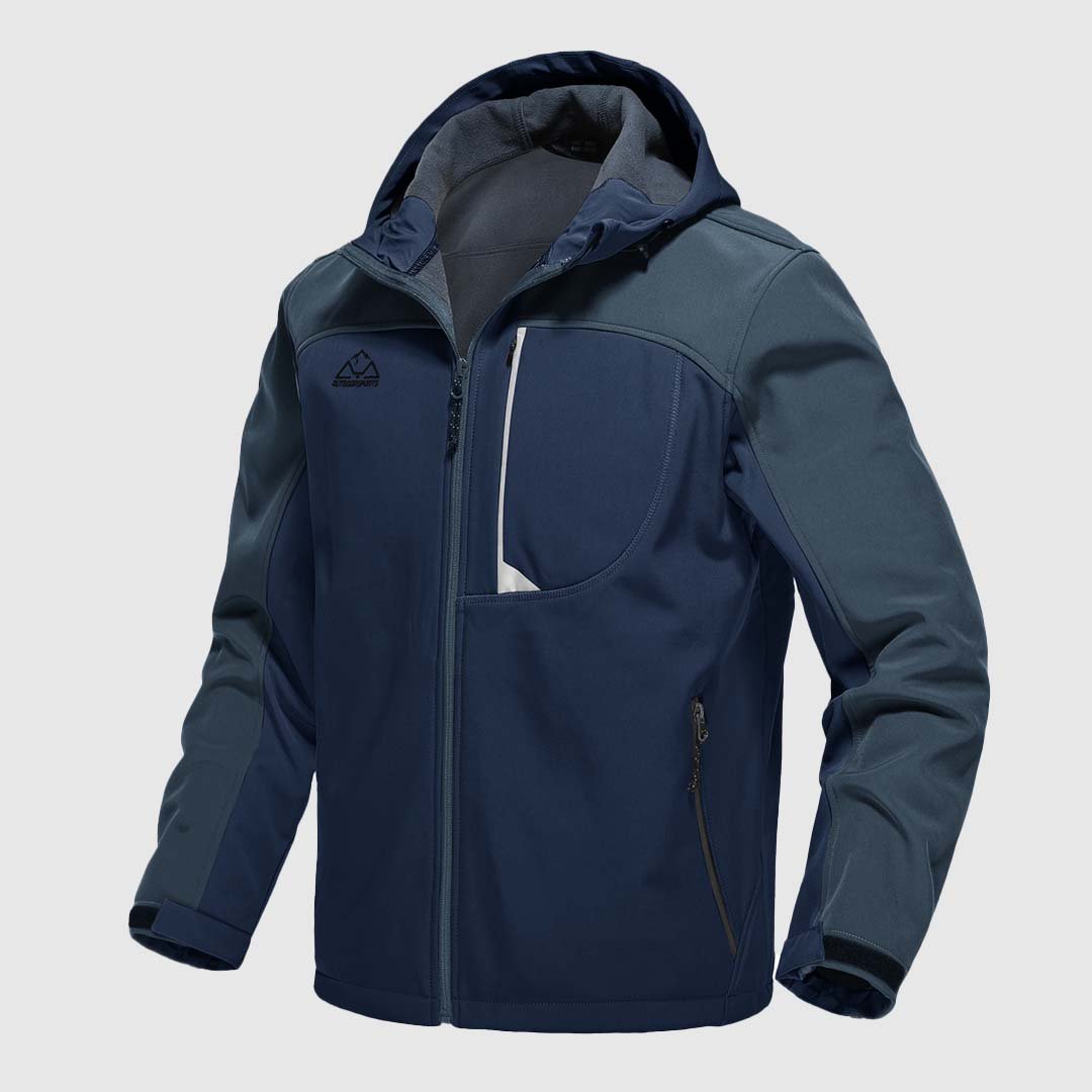 Men's Outdoor Softshell Waterproof Warm Jacket