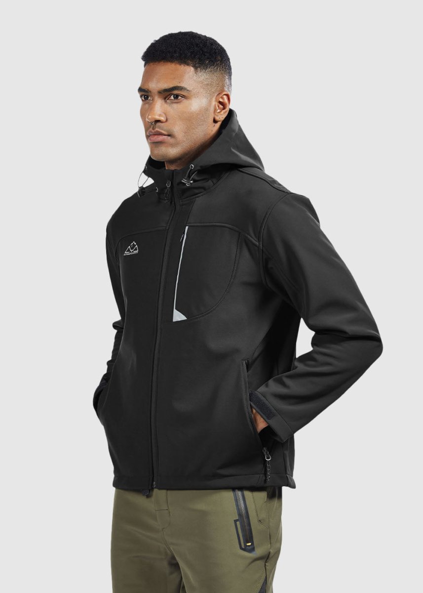 Men's Outdoor Softshell Waterproof Warm Jacket