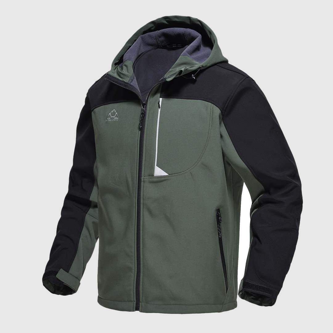 Men's Outdoor Softshell Waterproof Warm Jacket