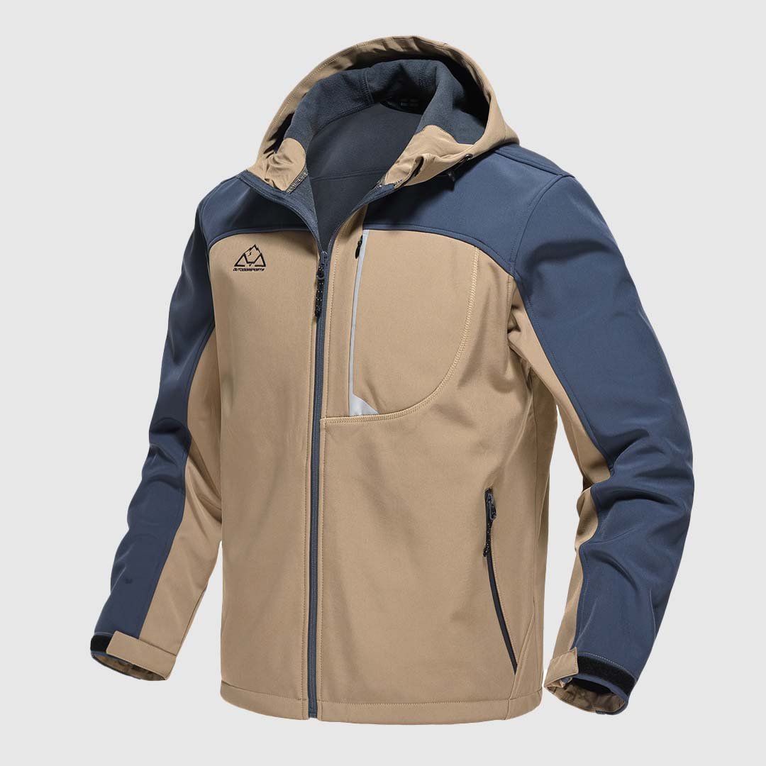 Men's Outdoor Softshell Waterproof Warm Jacket