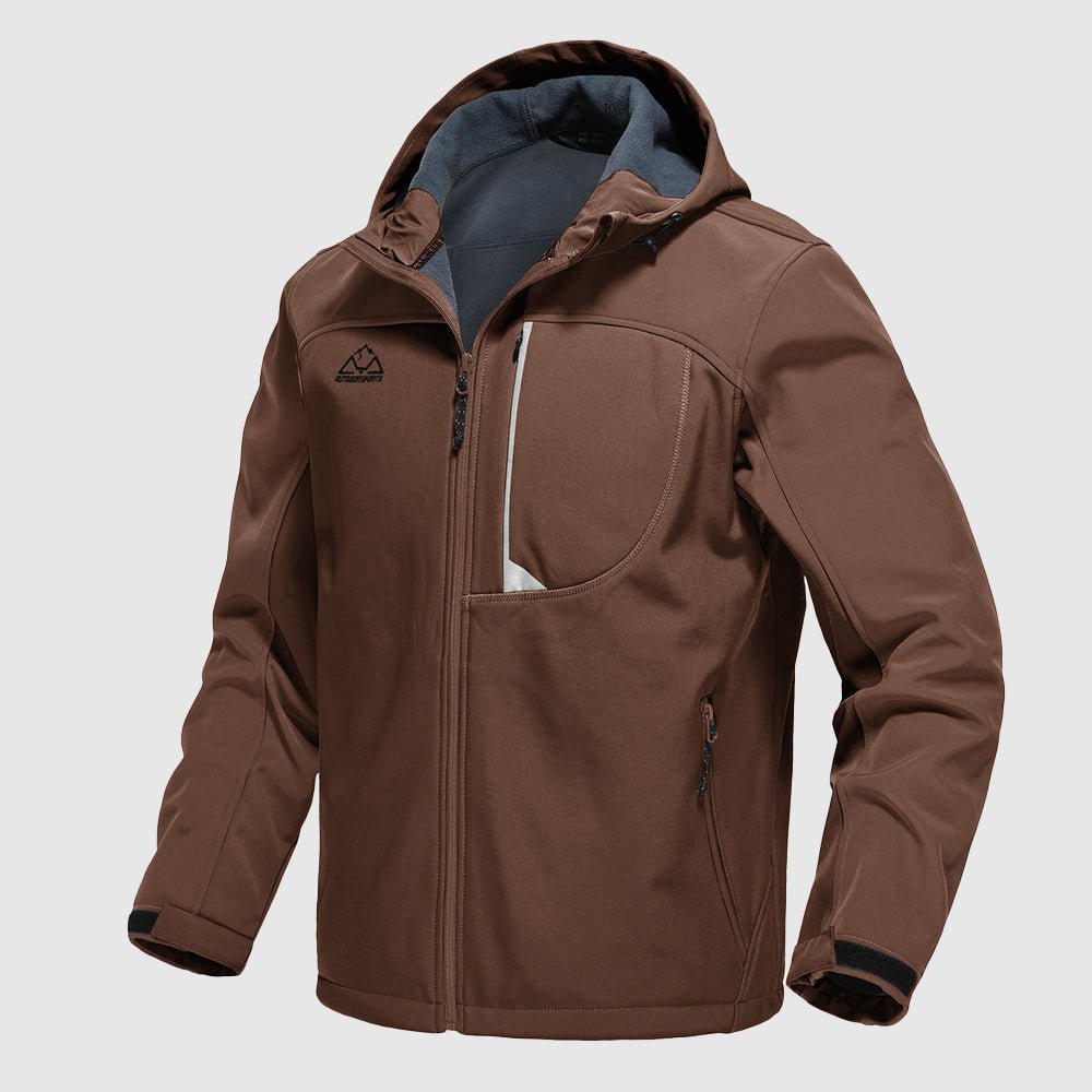 Men's Outdoor Softshell Waterproof Warm Jacket