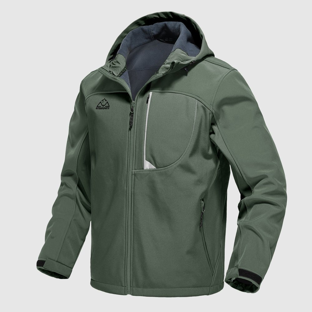 Men's Outdoor Softshell Waterproof Warm Jacket