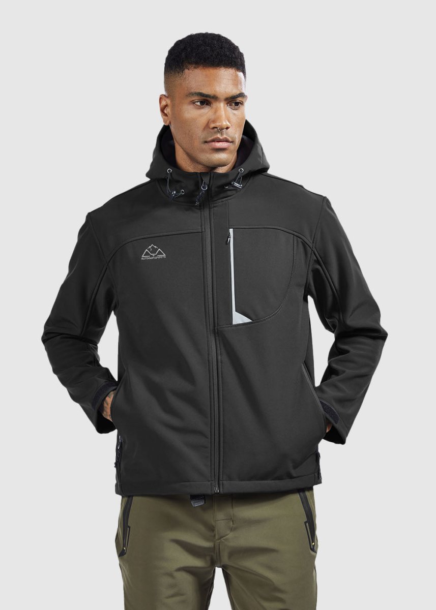 Men's Outdoor Softshell Waterproof Warm Jacket