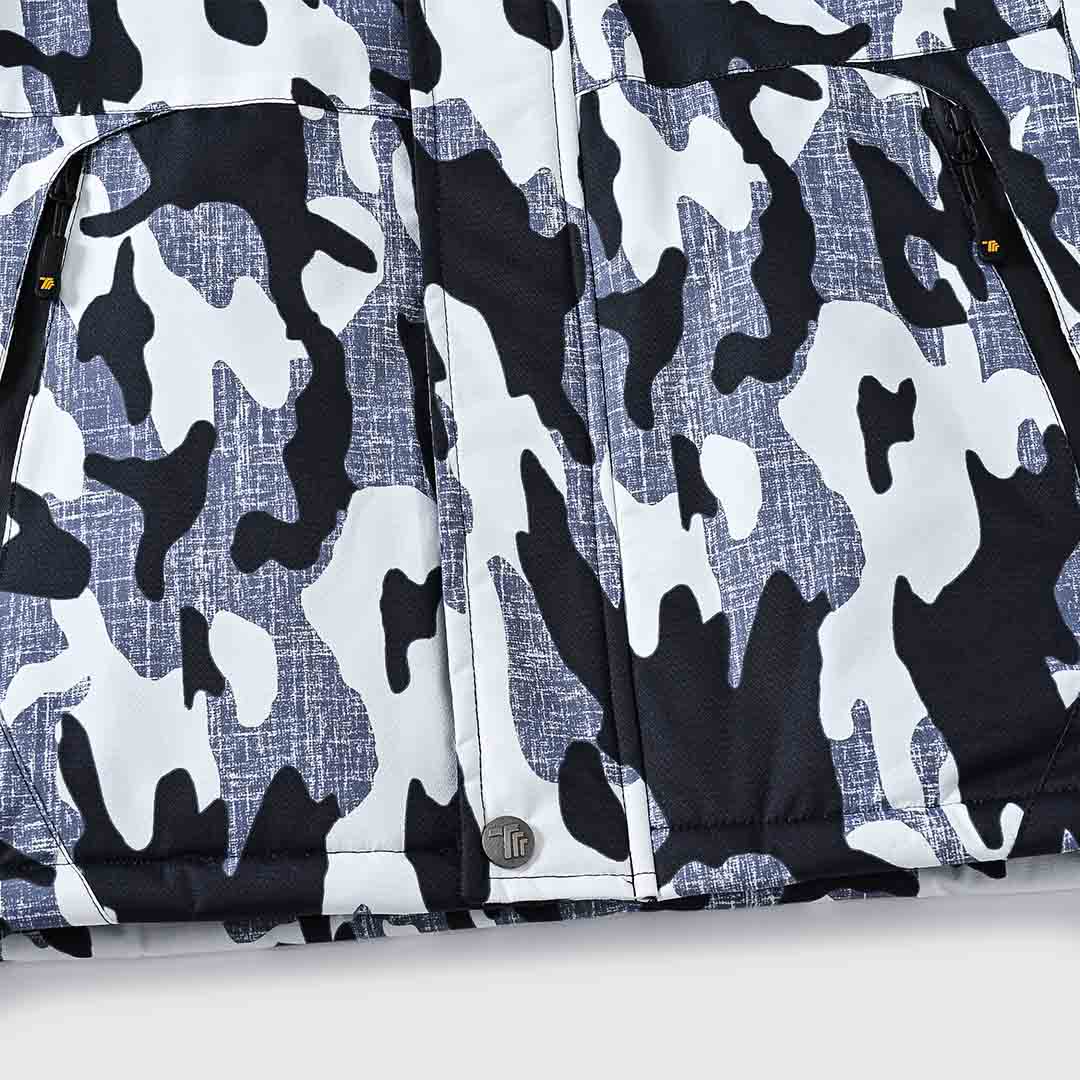 Men's Water Resistant Skiing Windbreaker Hooded Jacket