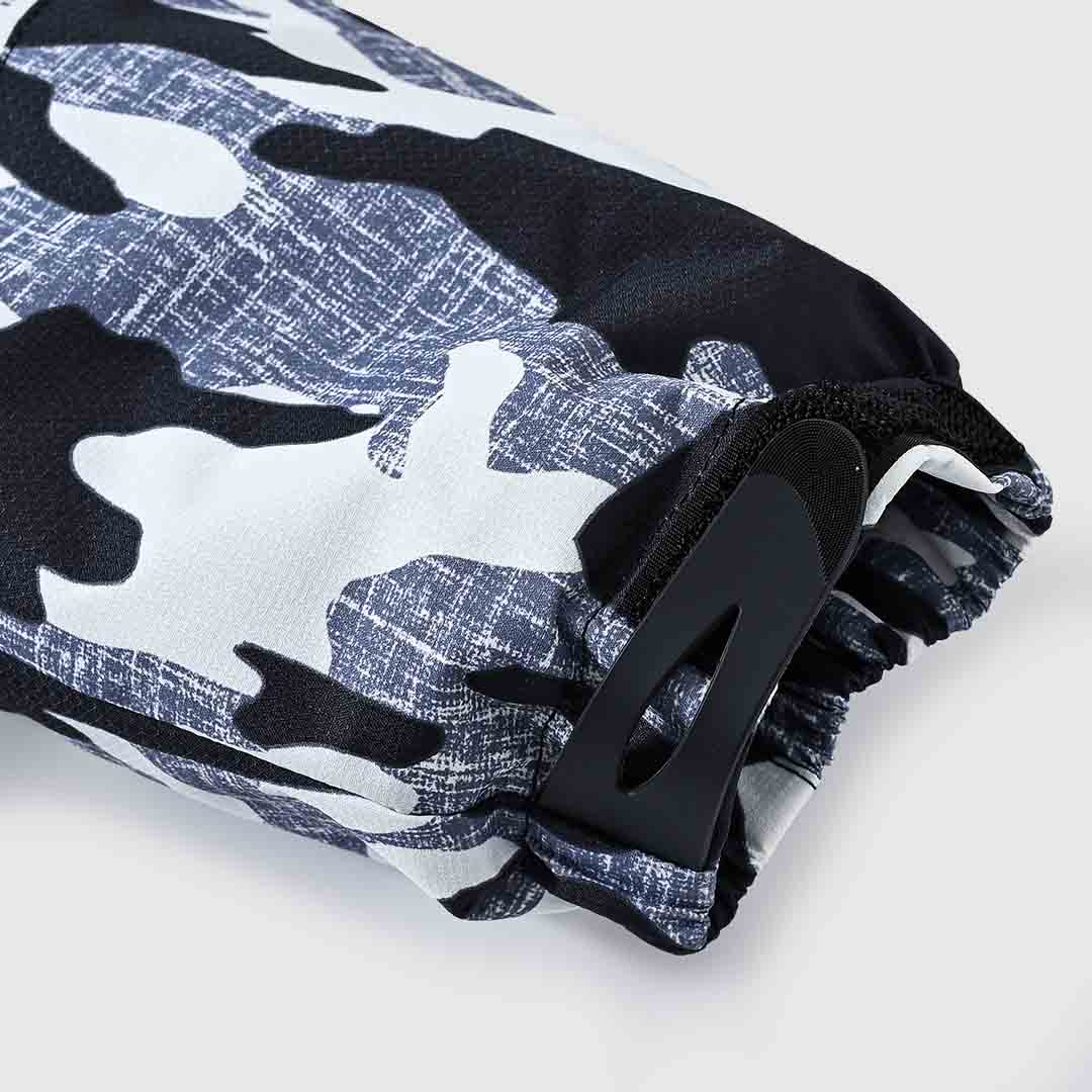 Men's Water Resistant Skiing Windbreaker Hooded Jacket