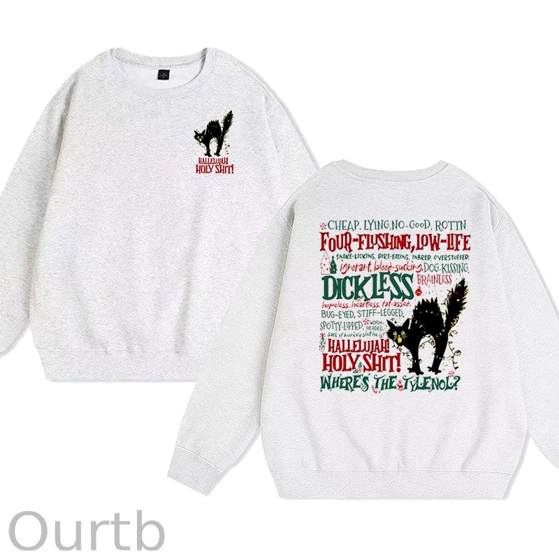 Christmas Movie 100% Cotton Fleece Sweatshirt