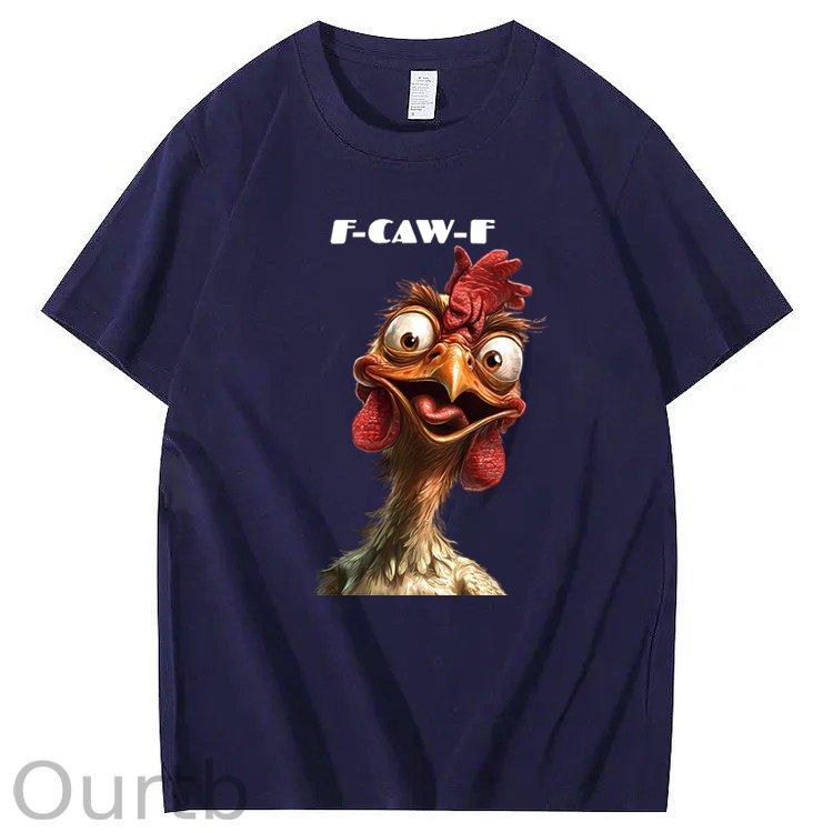 F-Caw-F Chicken 100% Cotton T-Shirt