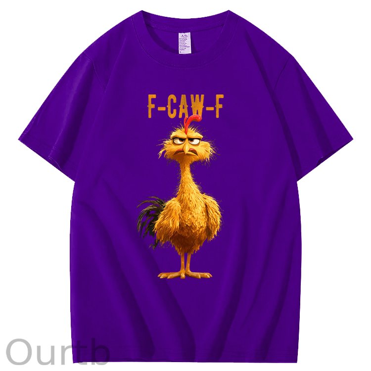 F-Caw-F Chicken 100% Cotton T-Shirt