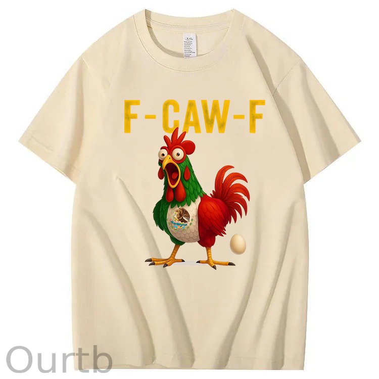 Funny F-Caw-F Chicken 100% Cotton T-Shirt