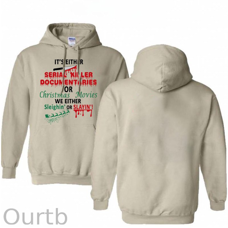 Christmas  Pattern 100% 300g Cotton Classic Hoodie