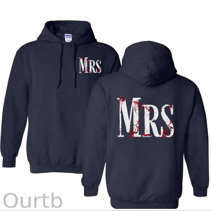 Halloween Couple Pattern 100% 300g Cotton Classic Hoodie