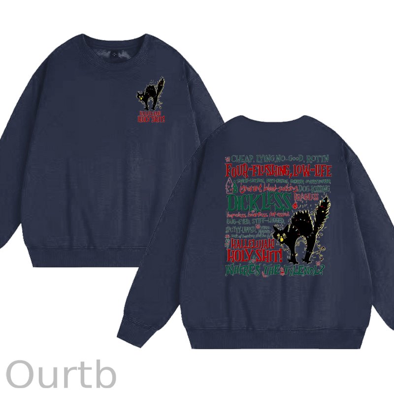 Christmas Movie 100% Cotton Fleece Sweatshirt
