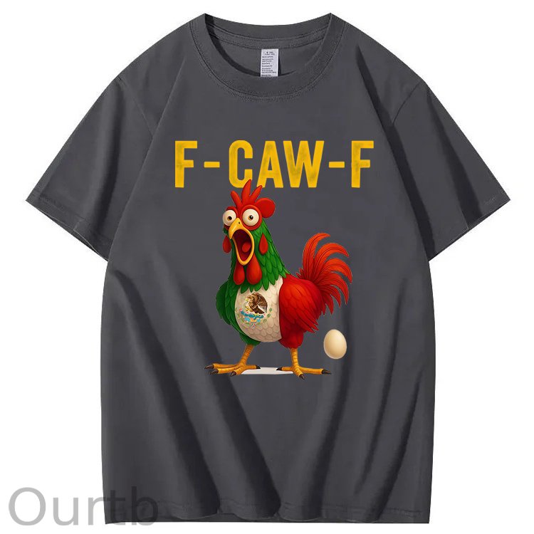 Funny F-Caw-F Chicken 100% Cotton T-Shirt