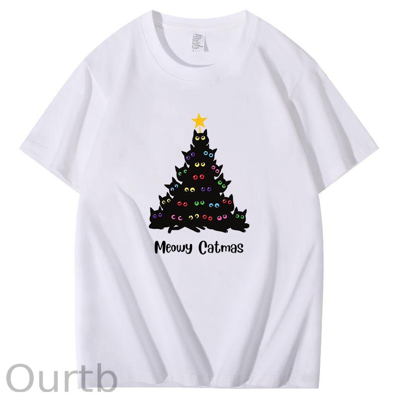 Meowy Christmas T-Shirt