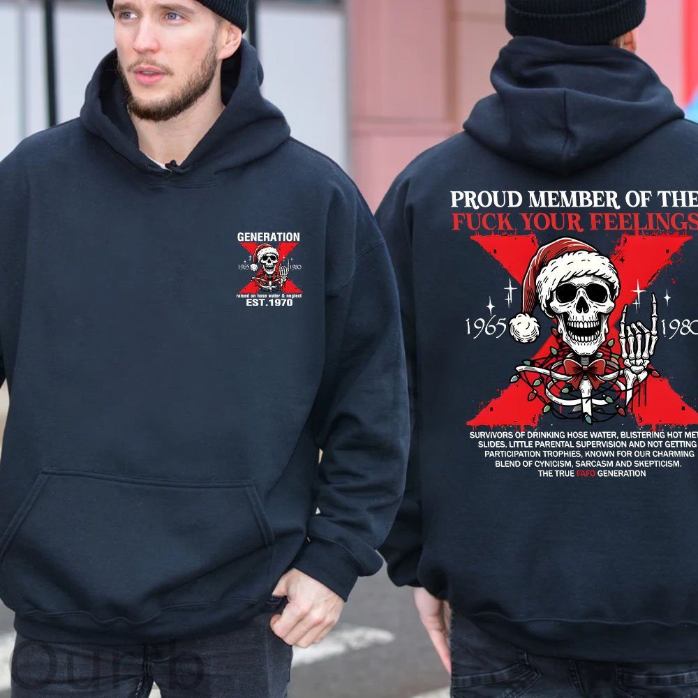 Christmas Generation X Custom Year New Version Sweatshirt Hoodie Zipperhoodie