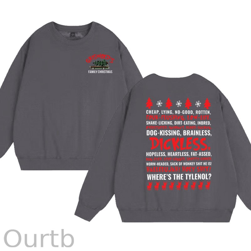 Griswold Christmas 100% Cotton Fleece Sweatshirt