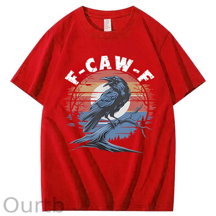 Vintage F-Caw-F Crow 100% Cotton T-Shirt
