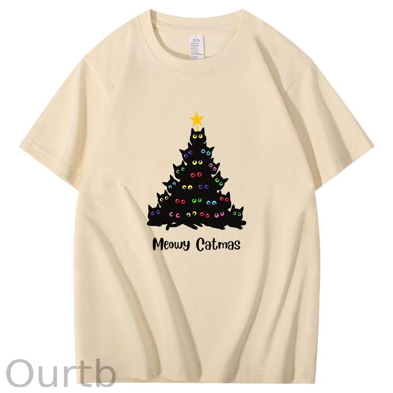 Meowy Christmas T-Shirt