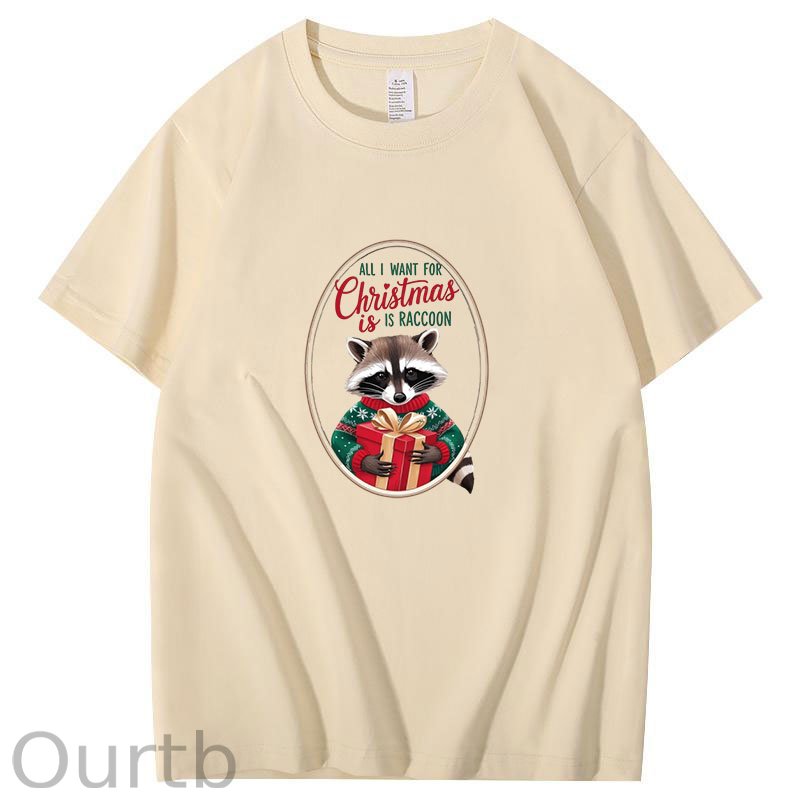 All I Want For Christmas Is Raccoon T-Shirt
