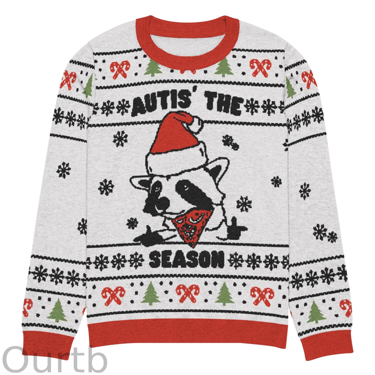 Autis' the Season Knitted Christmas sweater