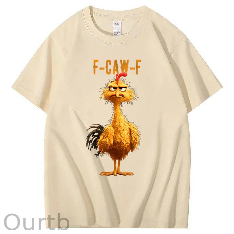 F-Caw-F Chicken 100% Cotton T-Shirt