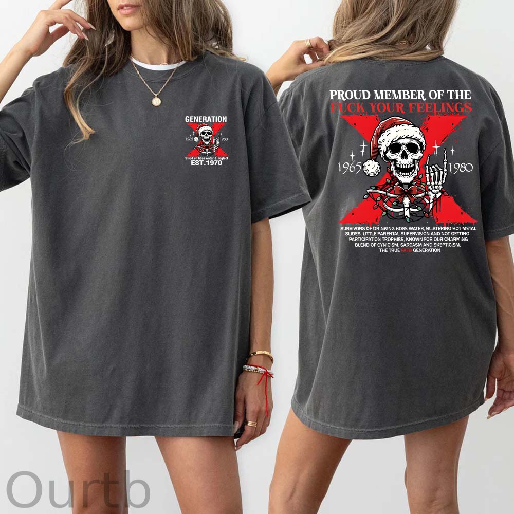 Christmas Generation X Custom Year New Version Sweatshirt Hoodie Zipperhoodie