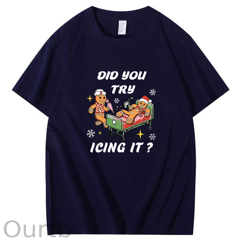 Did You Try Icing It Christmas T-Shirt